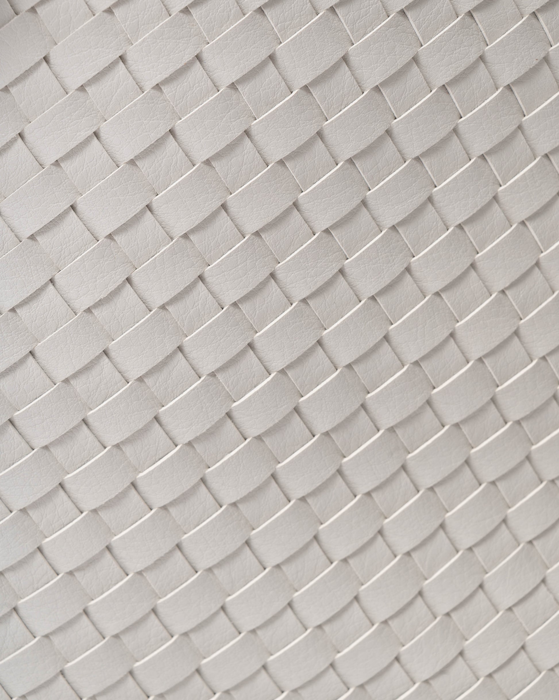Reversible Braided Shopper in Moonstruck Silver 030710 - Fabric detail close up