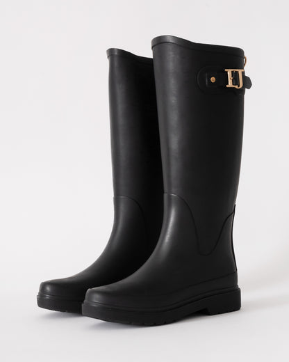 Ilse Jacobsen Neo Rain Womens Tall Wellies in Black