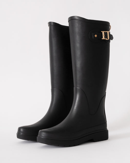Ilse Jacobsen Neo Rain Womens Tall Wellies in Black