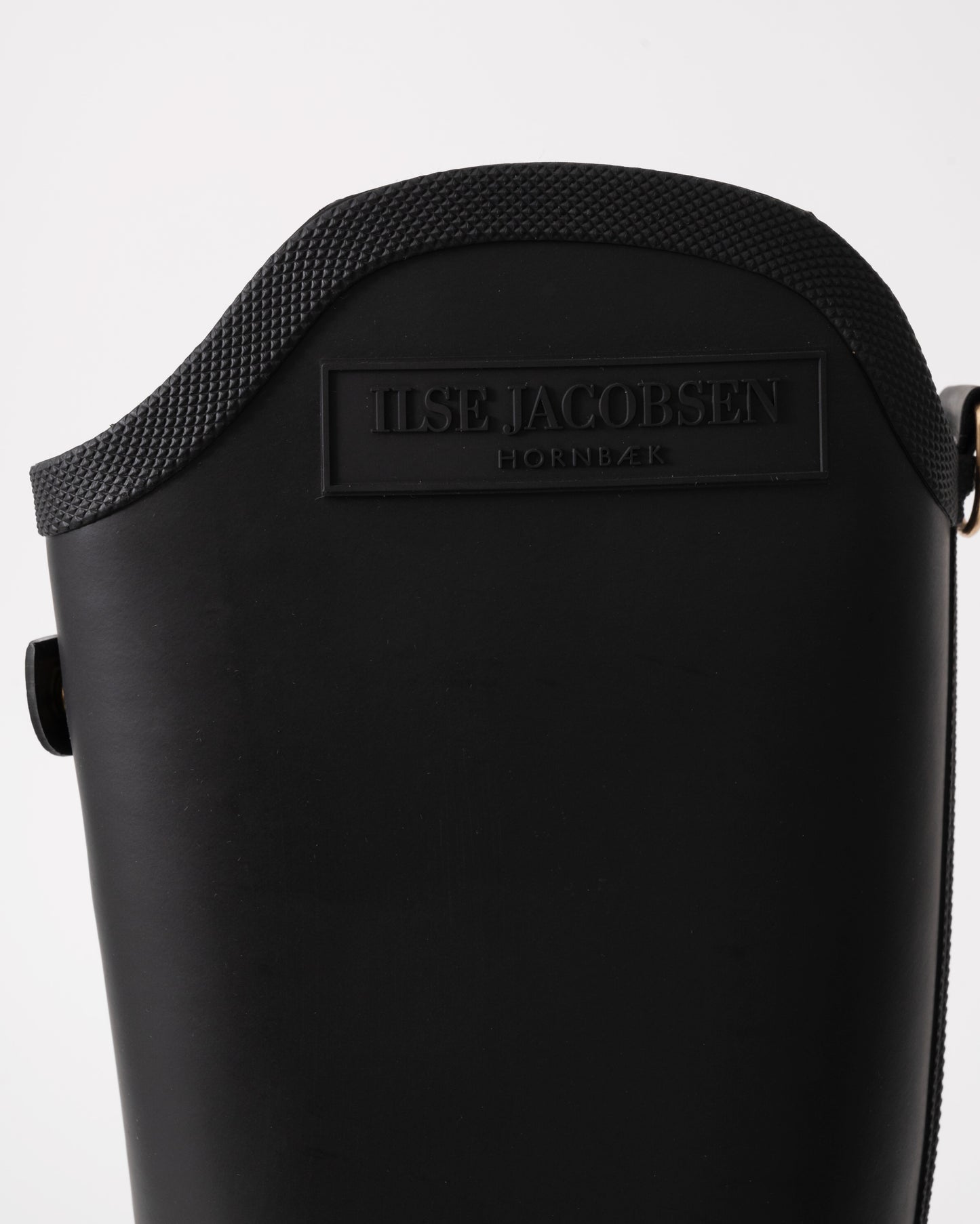 Ilse Jacobsen RubSwift Asymmetric Tall Wellies - Black