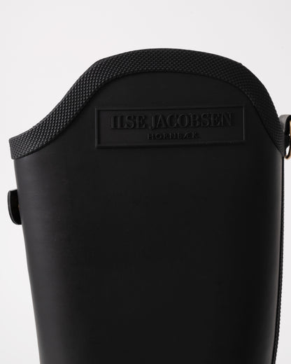 Ilse Jacobsen RubSwift Asymmetric Tall Wellies - Black