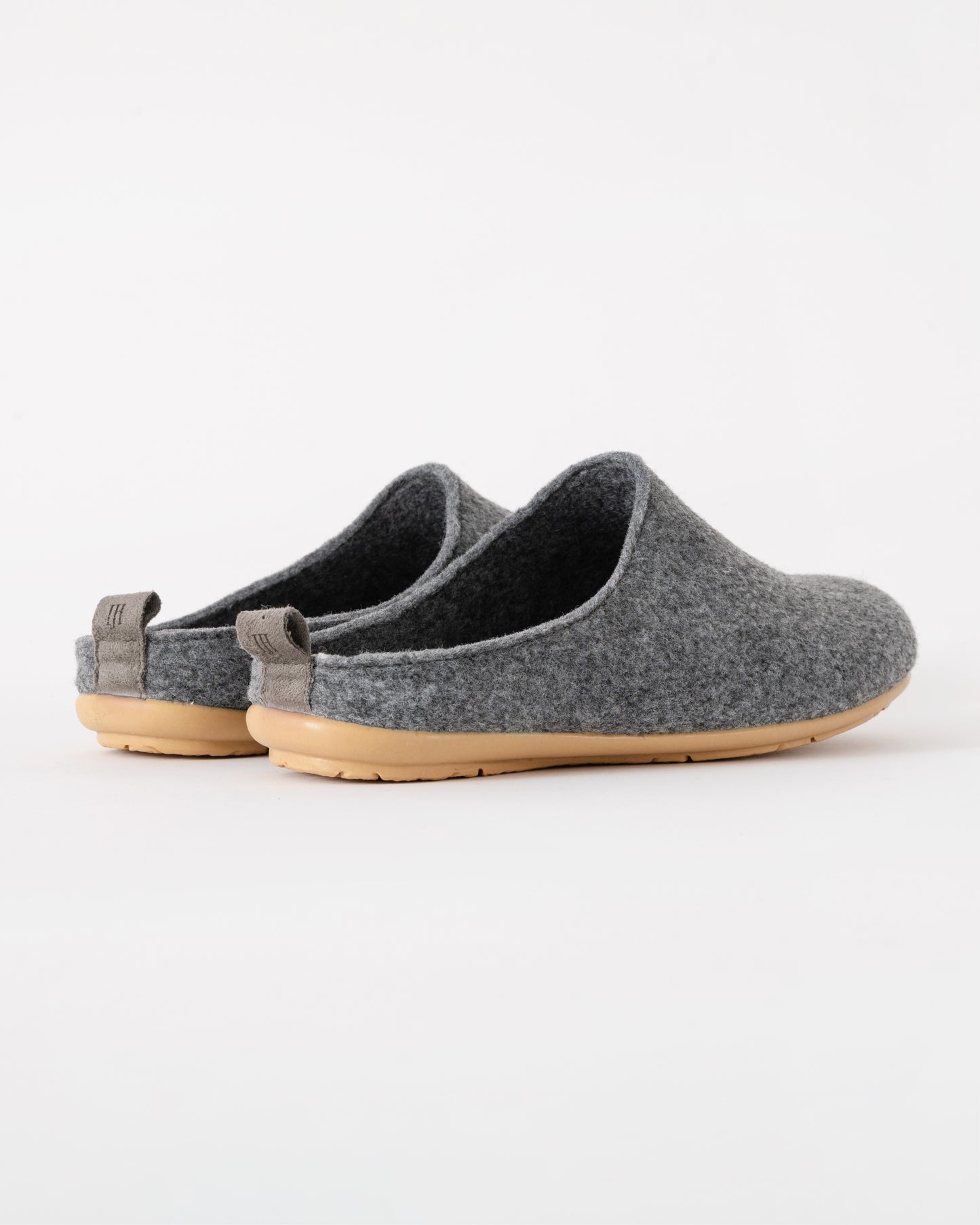 Ilse Jacobsen Snippy Womens Felt Slippers - Grey Wheat