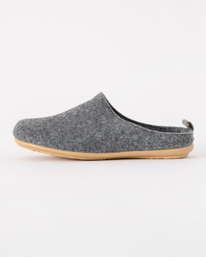 Ilse Jacobsen Snippy Womens Felt Slippers - Grey Wheat