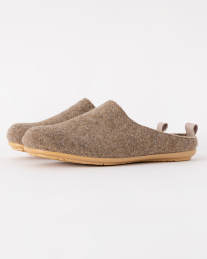 Ilse Jacobsen Snippy Women's Felt Slippers in Wheat