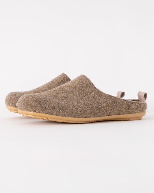 Ilse Jacobsen Snippy Women's Felt Slippers in Wheat