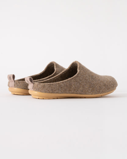 Ilse Jacobsen Snippy Womens Felt Slippers - Wheat