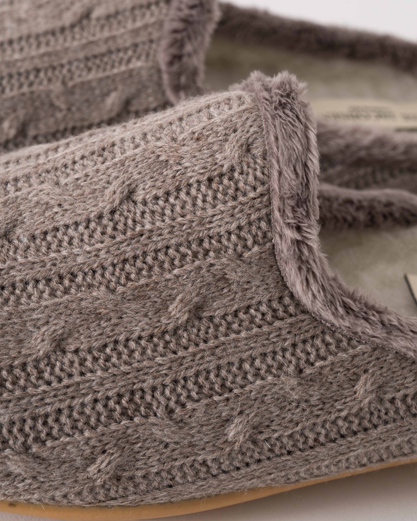 Ilse Jacobsen Snippy Womens Knit Slippers - Atmosphere Wheat