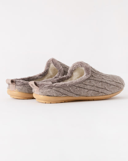 Ilse Jacobsen Snippy Womens Knit Slippers - Atmosphere Wheat
