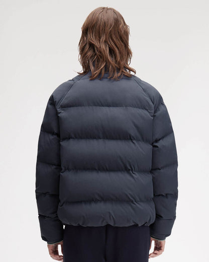 Fred Perry Mens Raglan Sleeve Padded Jacket - Dark Airforce 738