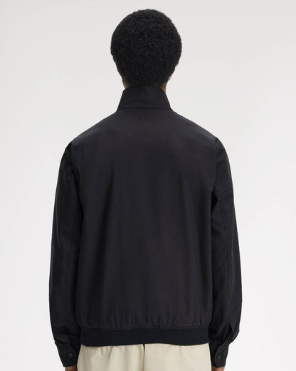 Fred Perry Mens Twill Harrington Jacket - Black 102