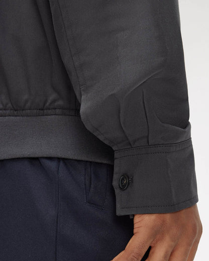 Fred Perry Mens Twill Harrington Jacket - Anchor Grey 297