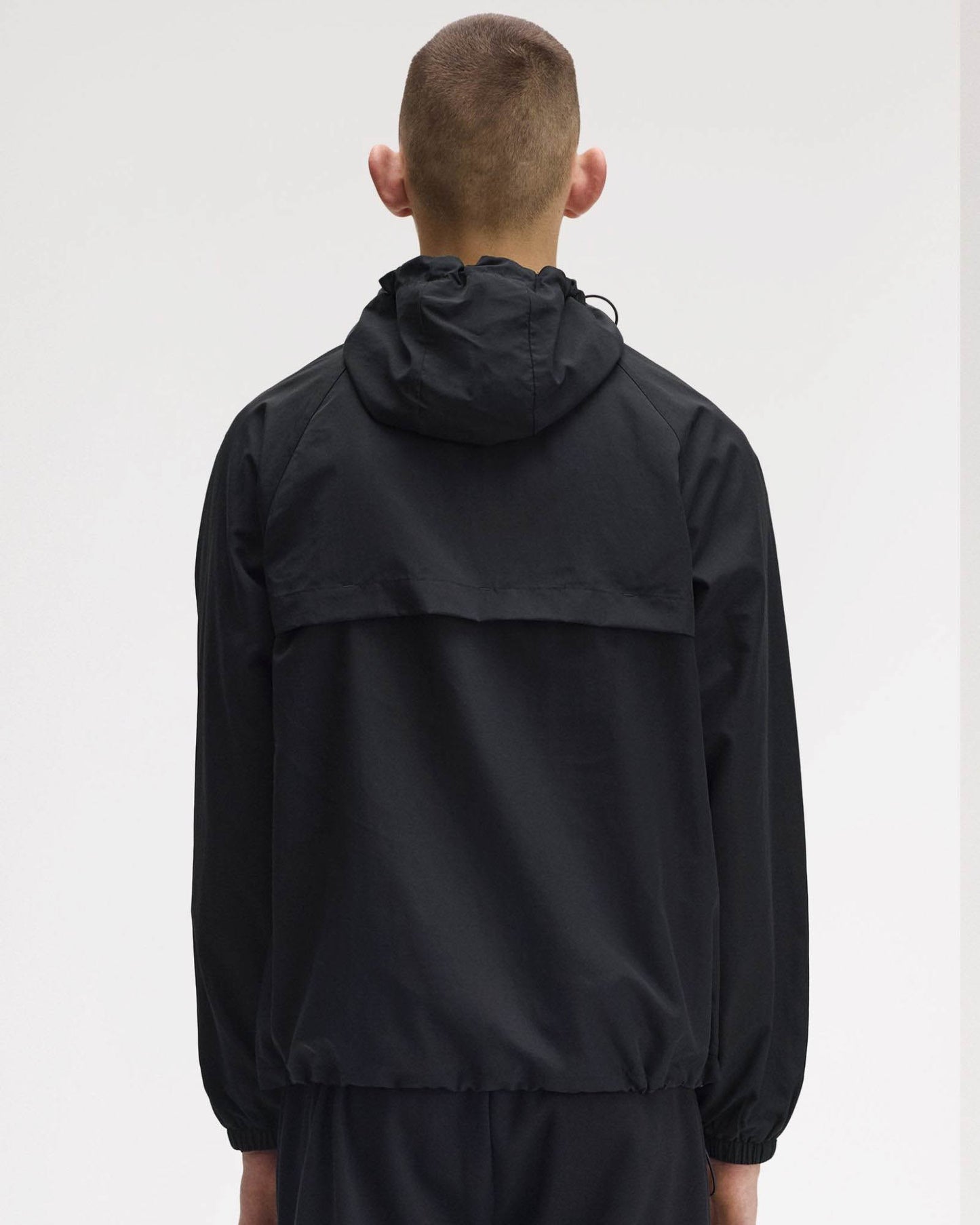 Fred Perry Mens Hooded Shell Jacket - Black 102