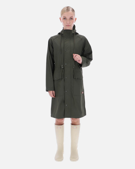 Hunter Janna Womens PU Coated Parka - Kambaba