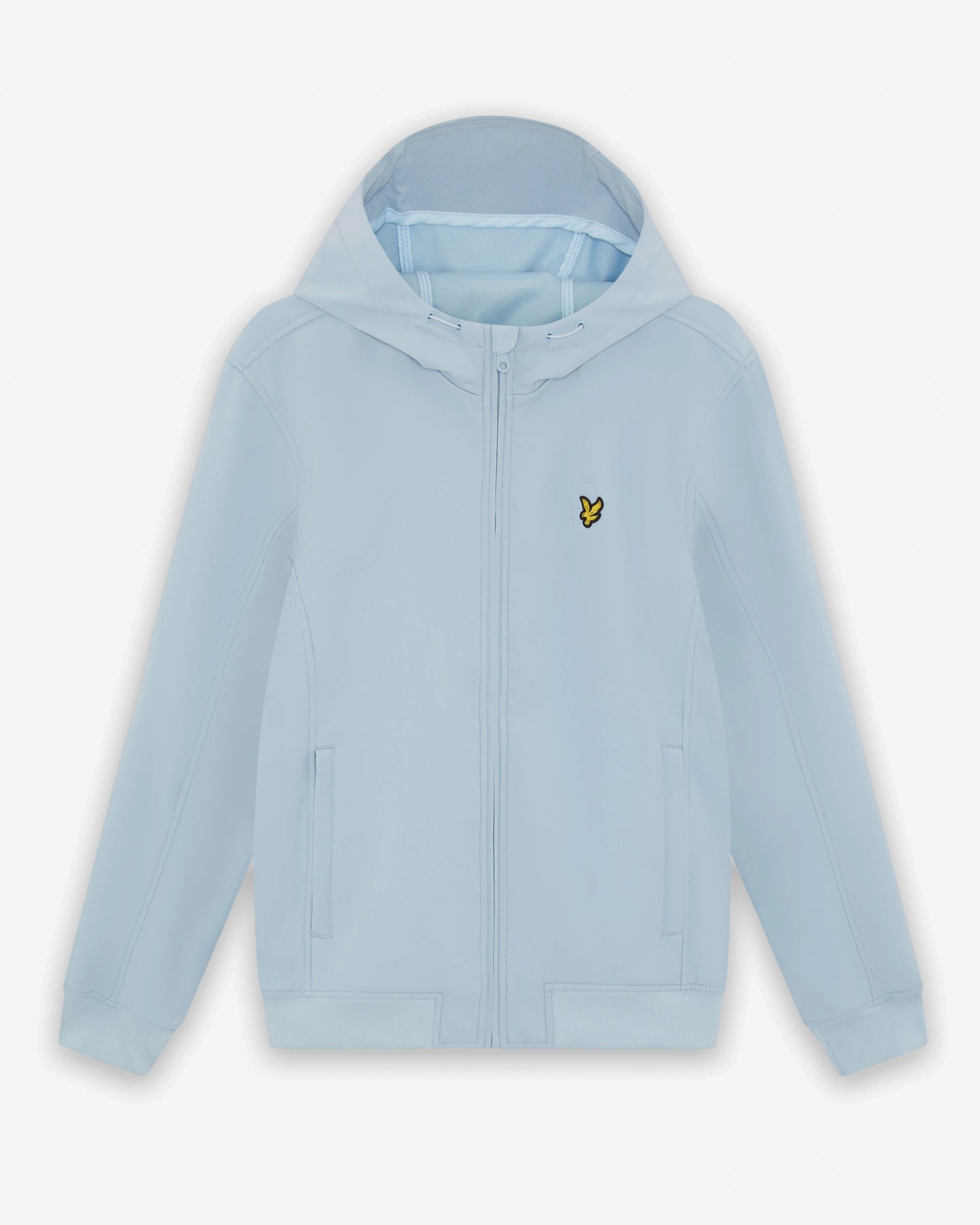 Lyle & Scott Mesh Back Softshell Mens Jacket - W596 Opal Blue | CHO | Designer Mens Light Jackets