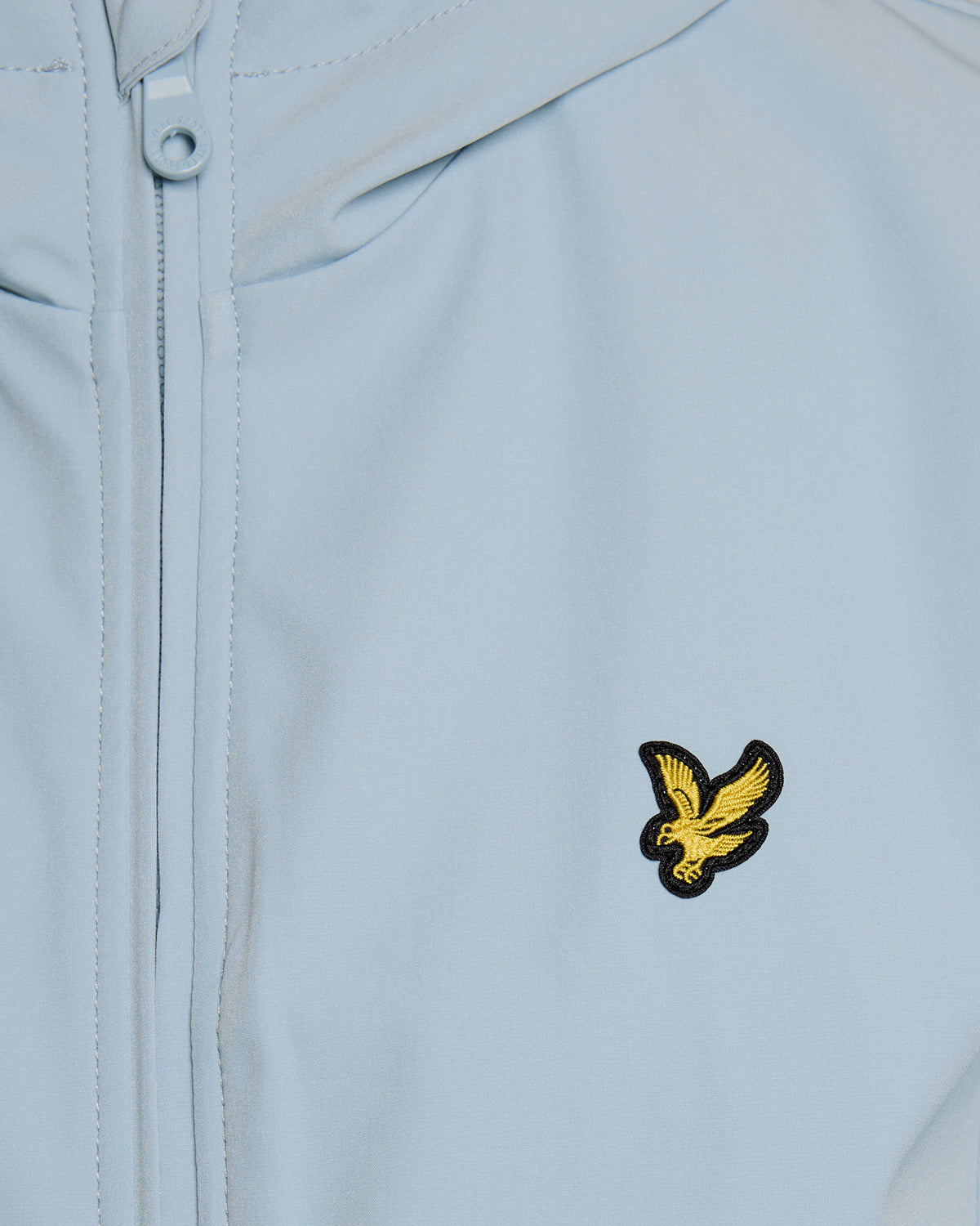 Lyle & Scott Mesh Back Softshell Mens Jacket - W596 Opal Blue | CHO | Designer Mens Light Jackets