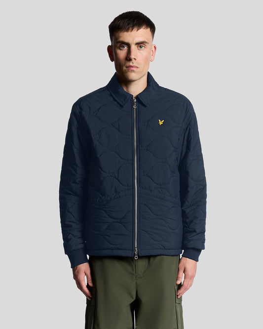 Lyle & Scott Quilted Ripstop Jacket - Z271 Dark Navy