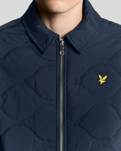 Lyle & Scott Quilted Ripstop Jacket - Z271 Dark Navy