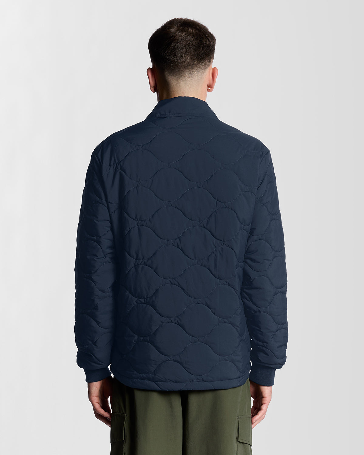 Lyle & Scott Quilted Ripstop Jacket - Z271 Dark Navy