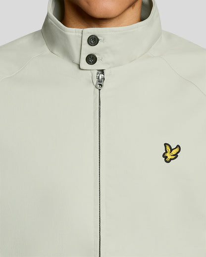 Lyle & Scott Cotton Mens Harrington Jacket - Y117 Wheat