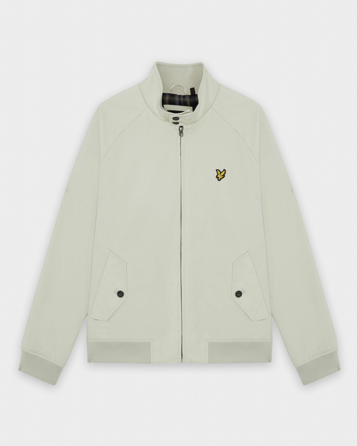 Lyle & Scott Cotton Mens Harrington Jacket - Y117 Wheat