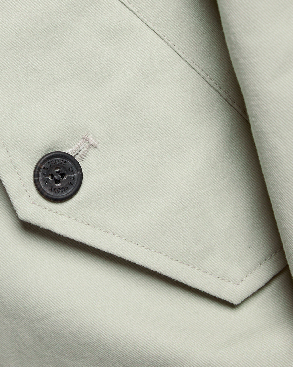 Lyle & Scott Cotton Mens Harrington Jacket - Y117 Wheat