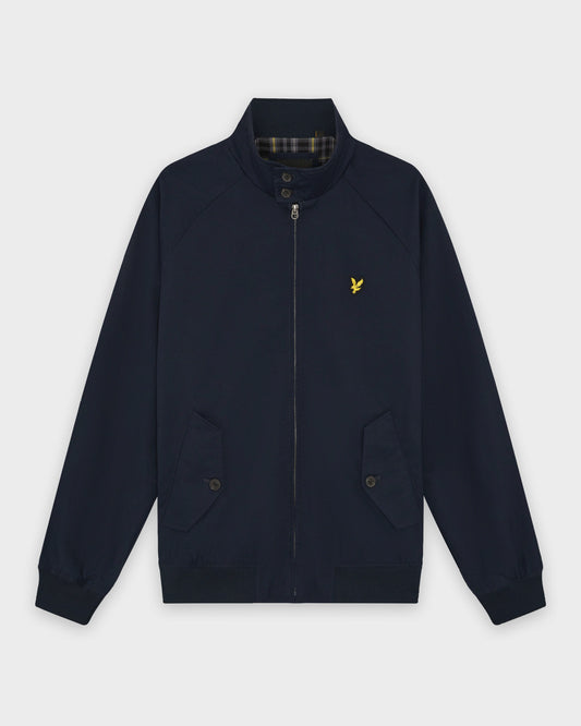 Lyle & Scott Cotton Mens Harrington Jacket - Z271 Dark Navy