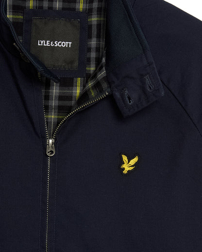 Lyle & Scott Cotton Mens Harrington Jacket - Z271 Dark Navy