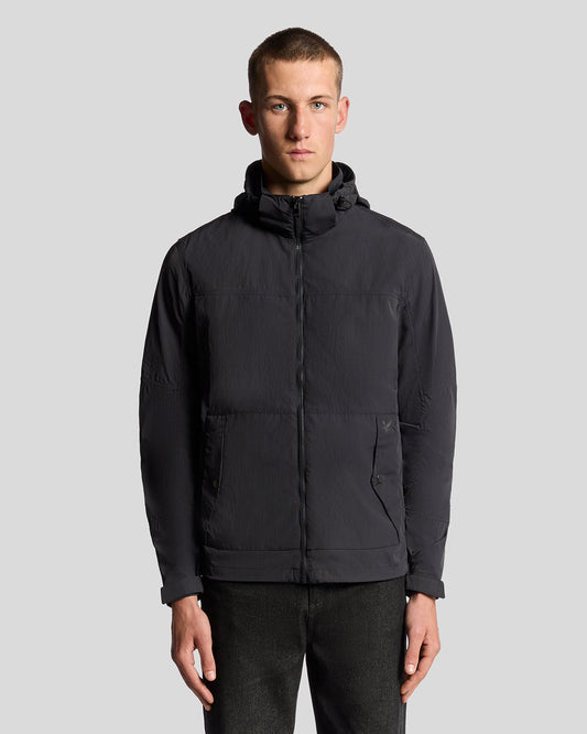 Lyle & Scott Stow Away Jacket - X002 Black Ice