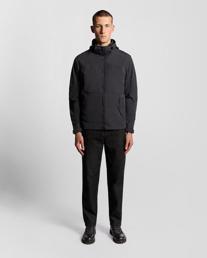 Lyle & Scott Stow Away Jacket - X002 Black Ice