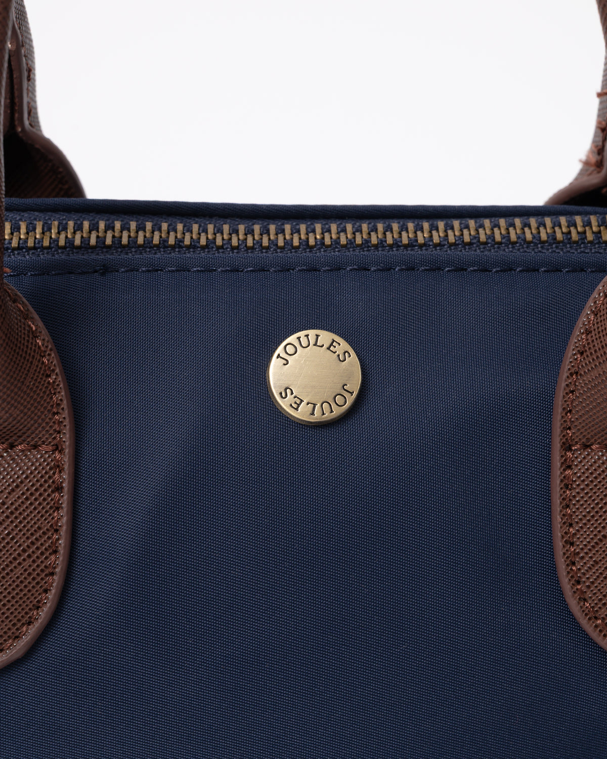 detail of a Joules Edie Womens Mini Crossbody Handbag in Navy