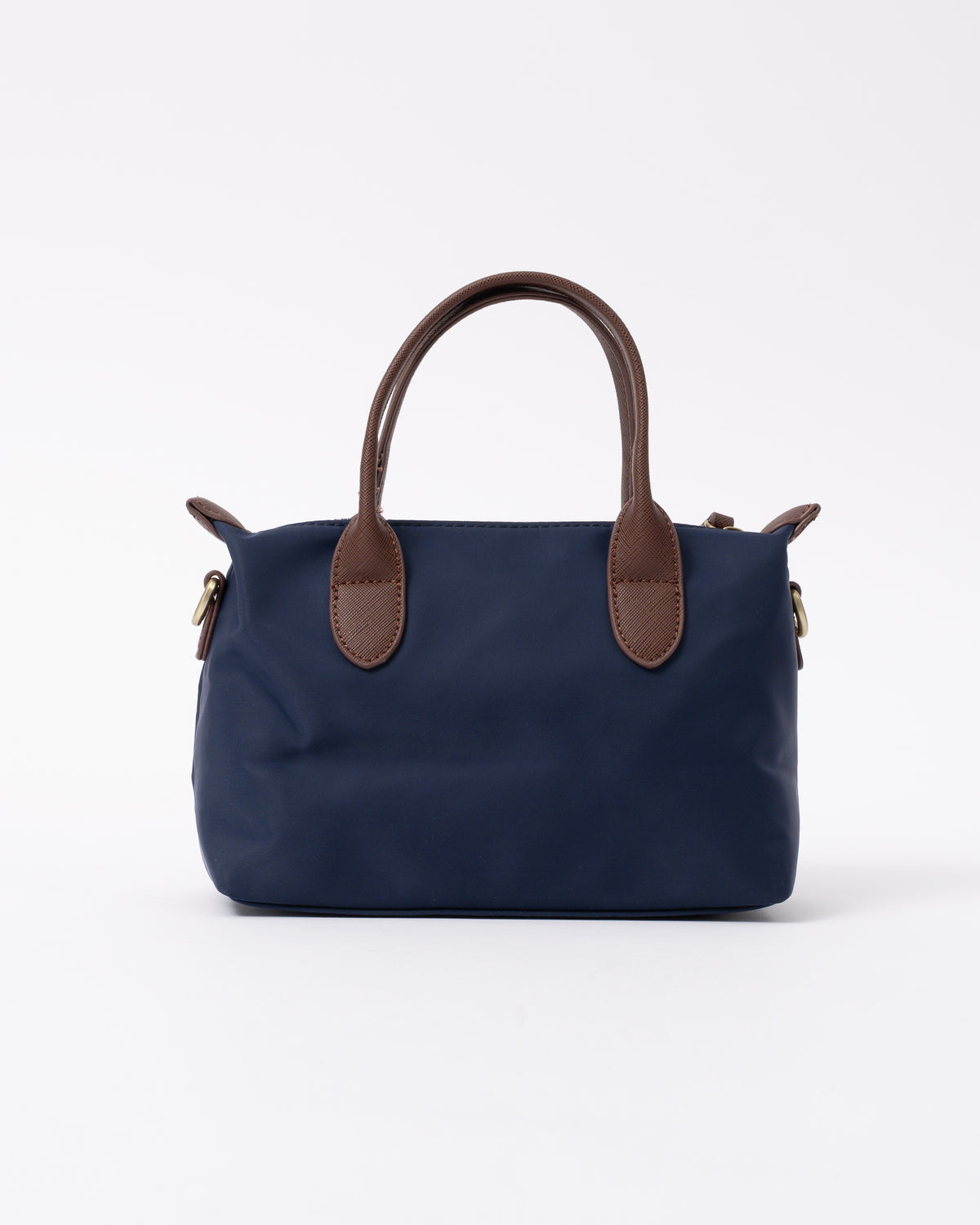 back of a Joules Edie Womens Mini Crossbody Handbag in Navy