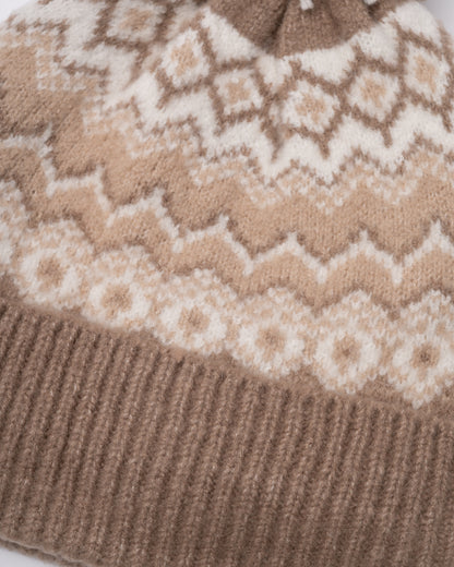 Joules Kara Womens Bobble Hat - Neutral