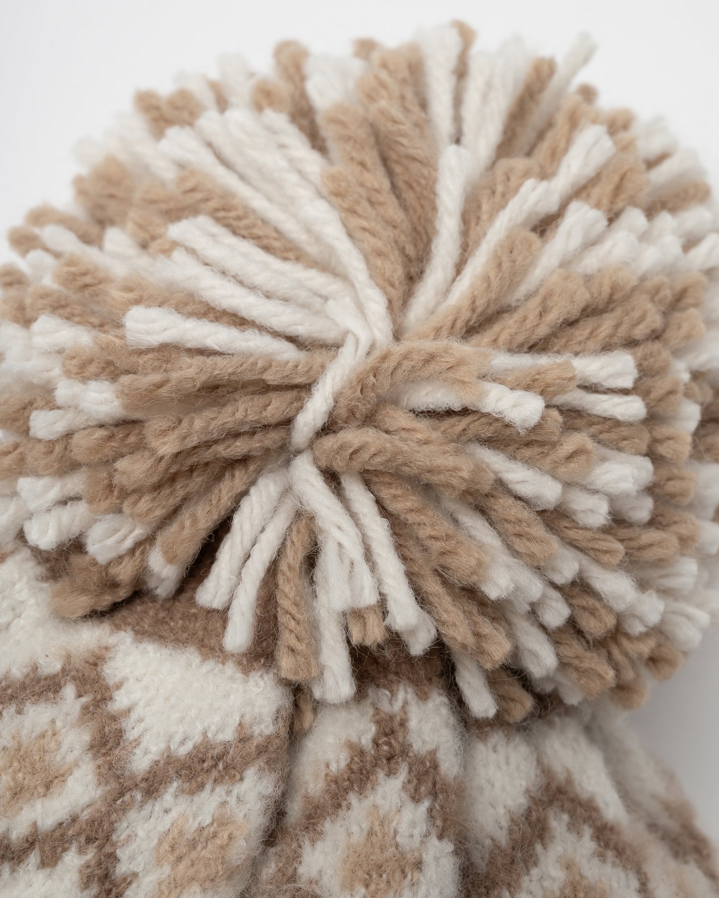 Joules Kara Womens Bobble Hat - Neutral - CHO - Designer Womens Hats