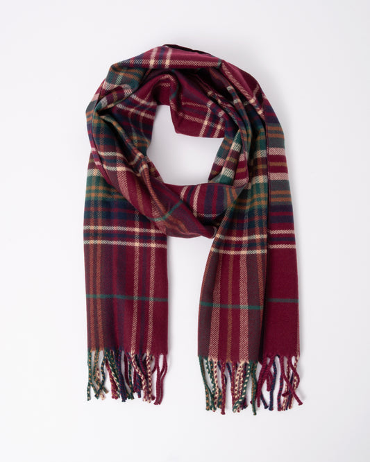 Joules Langtree Scarf in Red