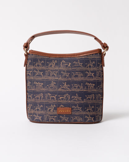 Joules Womens Bucket Bag in Navy Horse