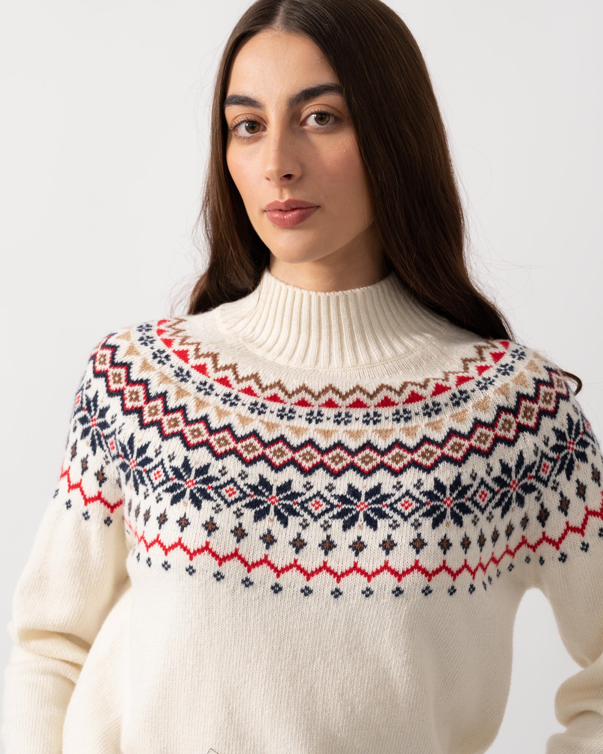 Joules Alba Womens Jumper - Cream - CHO - Designer Womens Jumpers