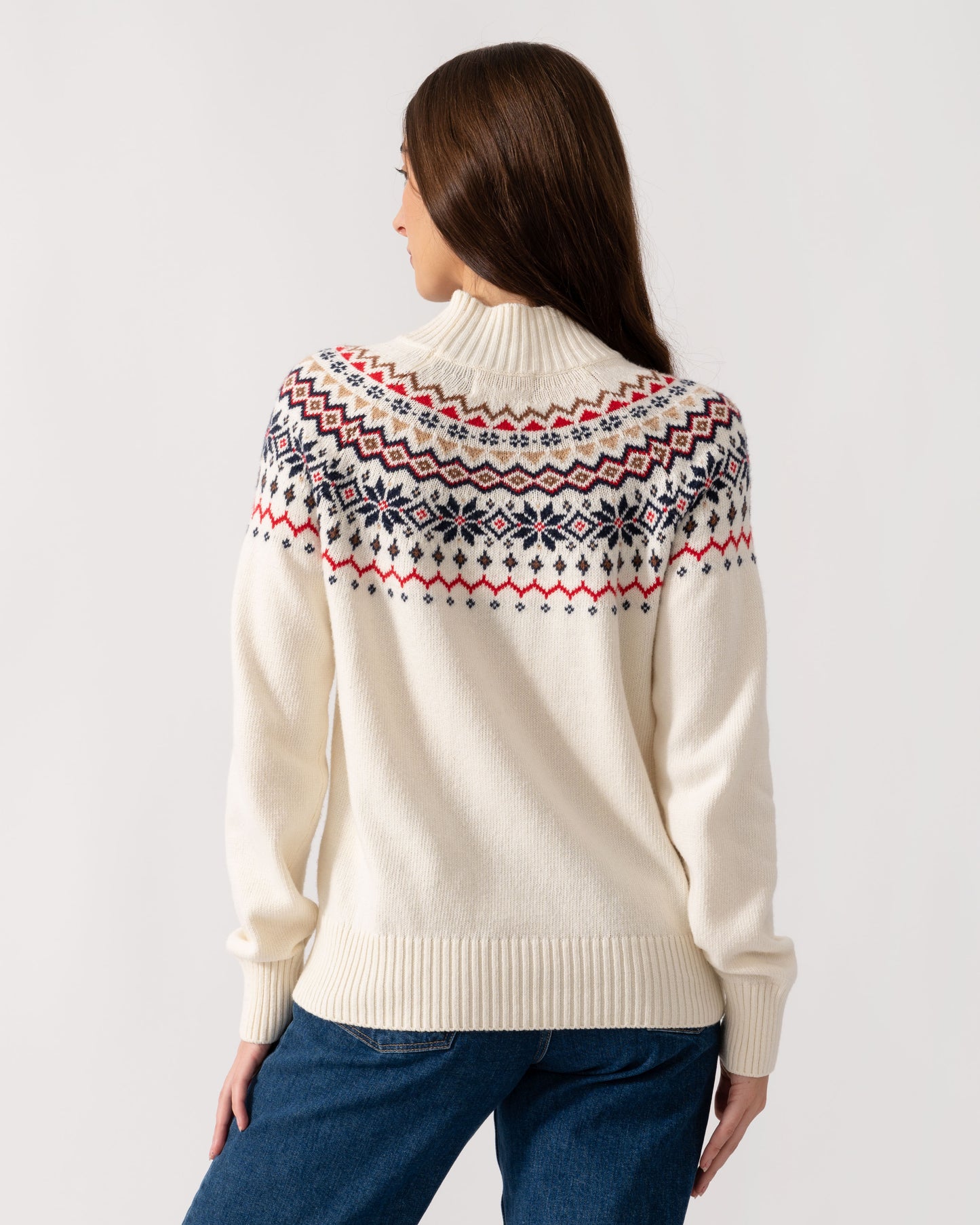 Joules Alba Womens Jumper - Cream - CHO - Designer Womens Jumpers