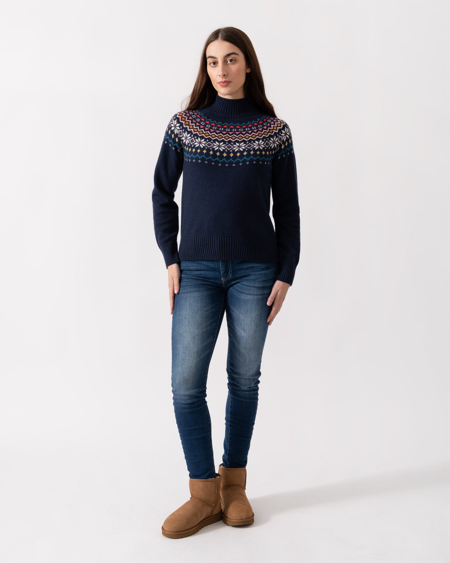 Joules Alba Womens Jumper - Navy - CHO - Designer Womens Jumpers