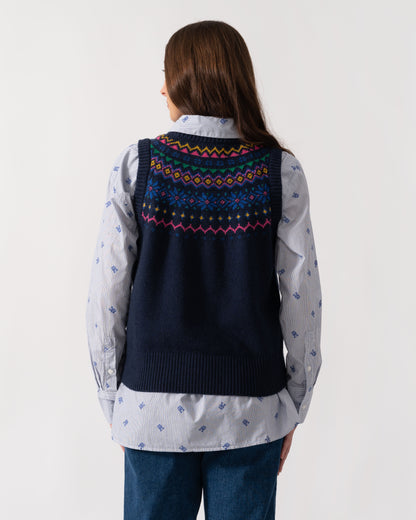 Joules Alba Womens Tank Top - Navy