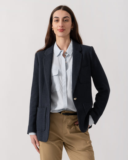 Joules Albury Womens Blazer - Navy