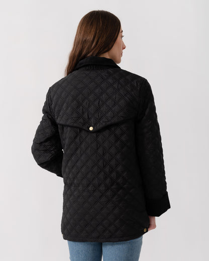 Joules Beatrix Womens Jacket - Black | CHO | Designer Womens Coats & Jackets