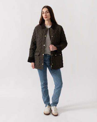 Joules Beatrix Womens Jacket - Khaki Green