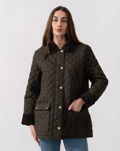 Joules Beatrix Womens Jacket - Khaki Green