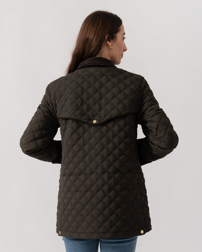 Joules Beatrix Womens Jacket - Khaki Green