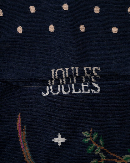 Joules Everyday 2 Pack Womens Socks - Multi Navy