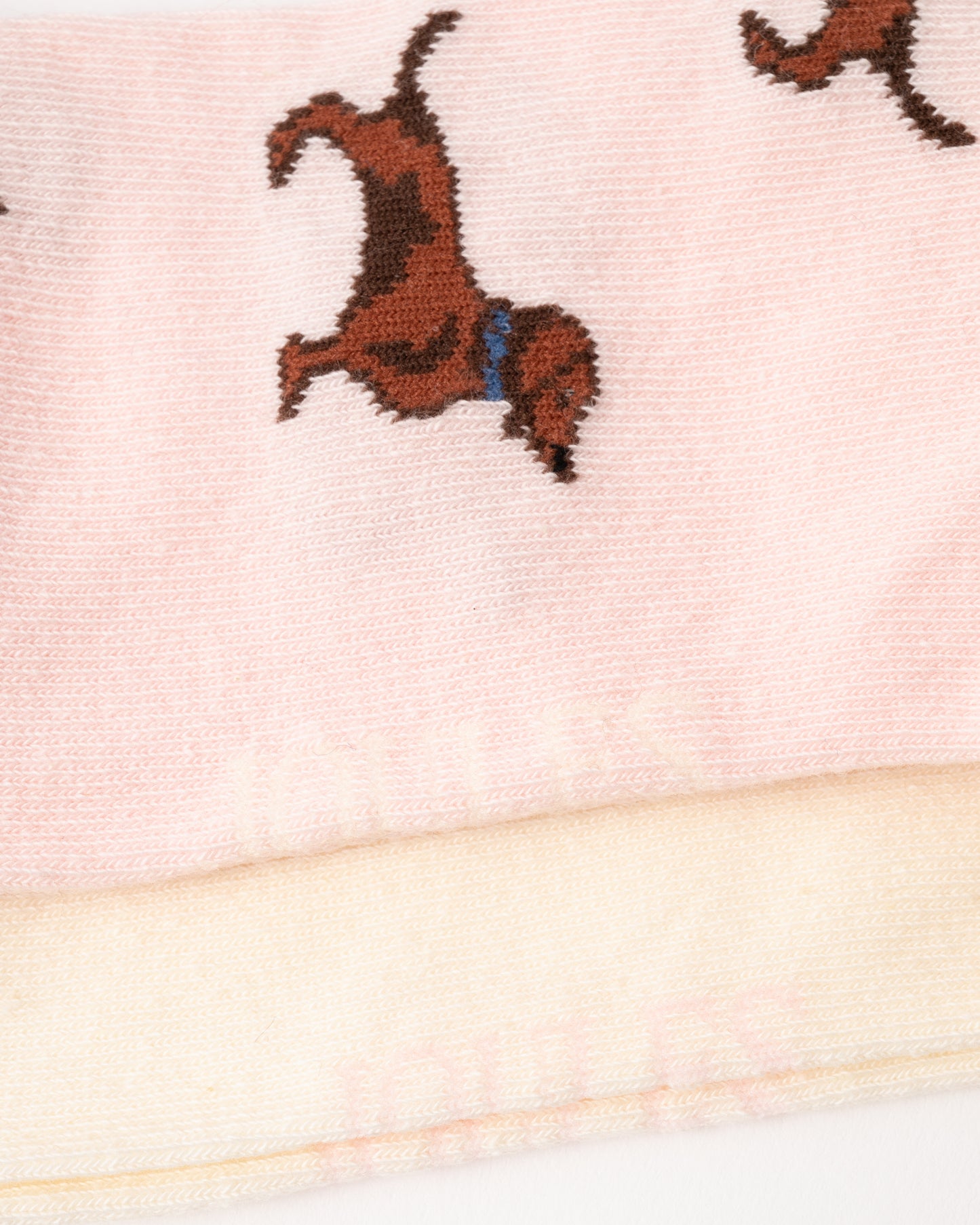 Joules Everyday 2 Pack Womens Socks - Pink/Blue