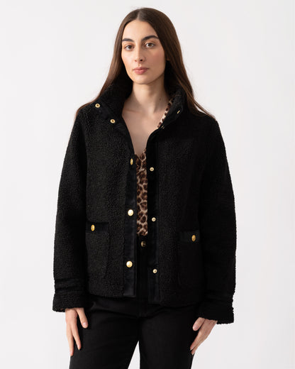 Joules Fleur Womens Jacket - Black