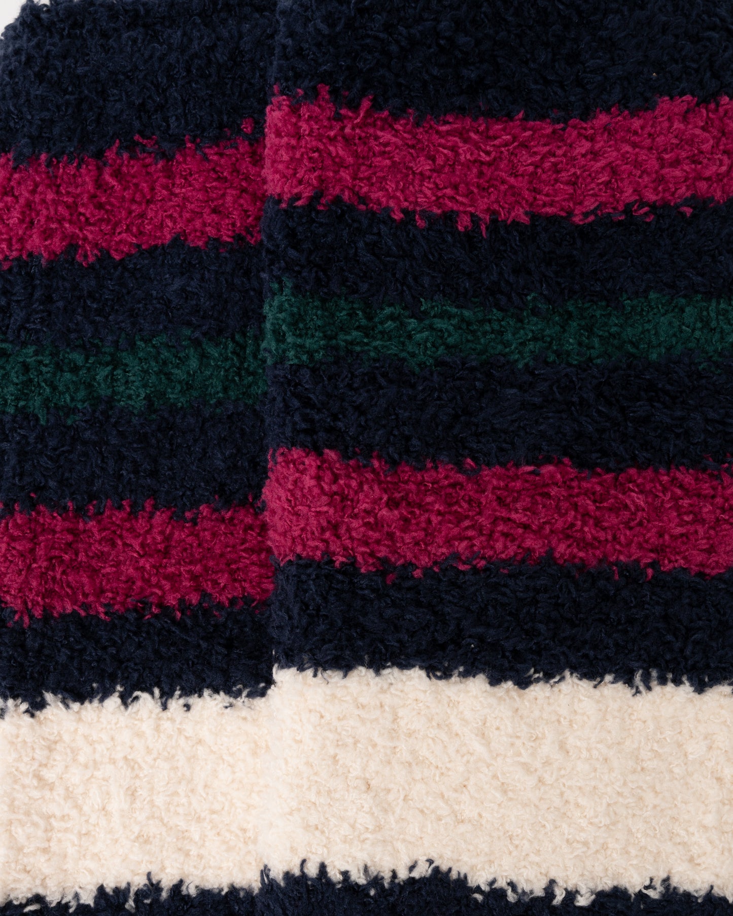 Joules Fluffy Womens Socks - Berry Red