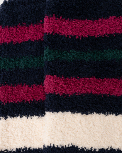 Joules Fluffy Womens Socks - Berry Red