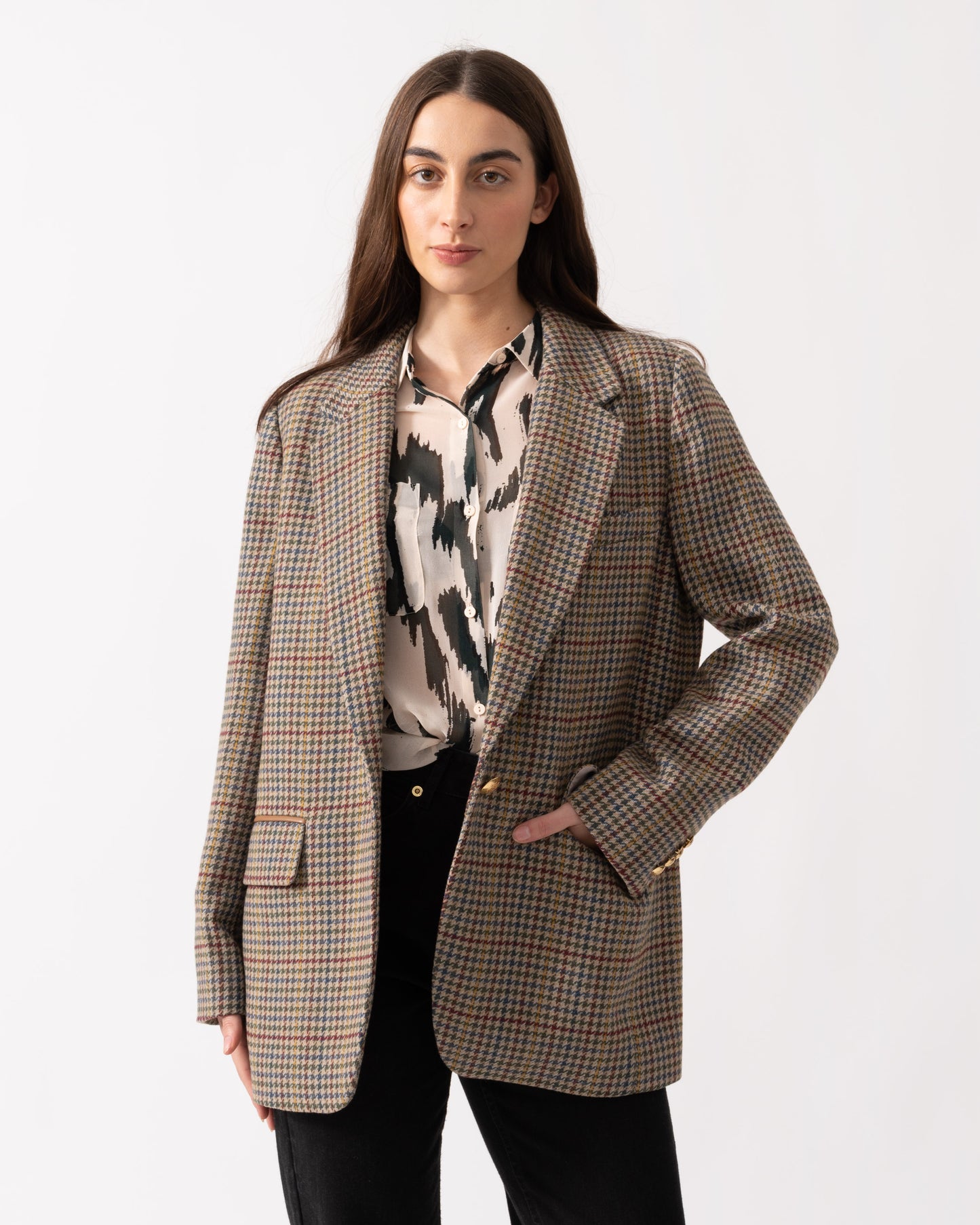 Joules Hackmore Womens Blazer - Elton Tweed